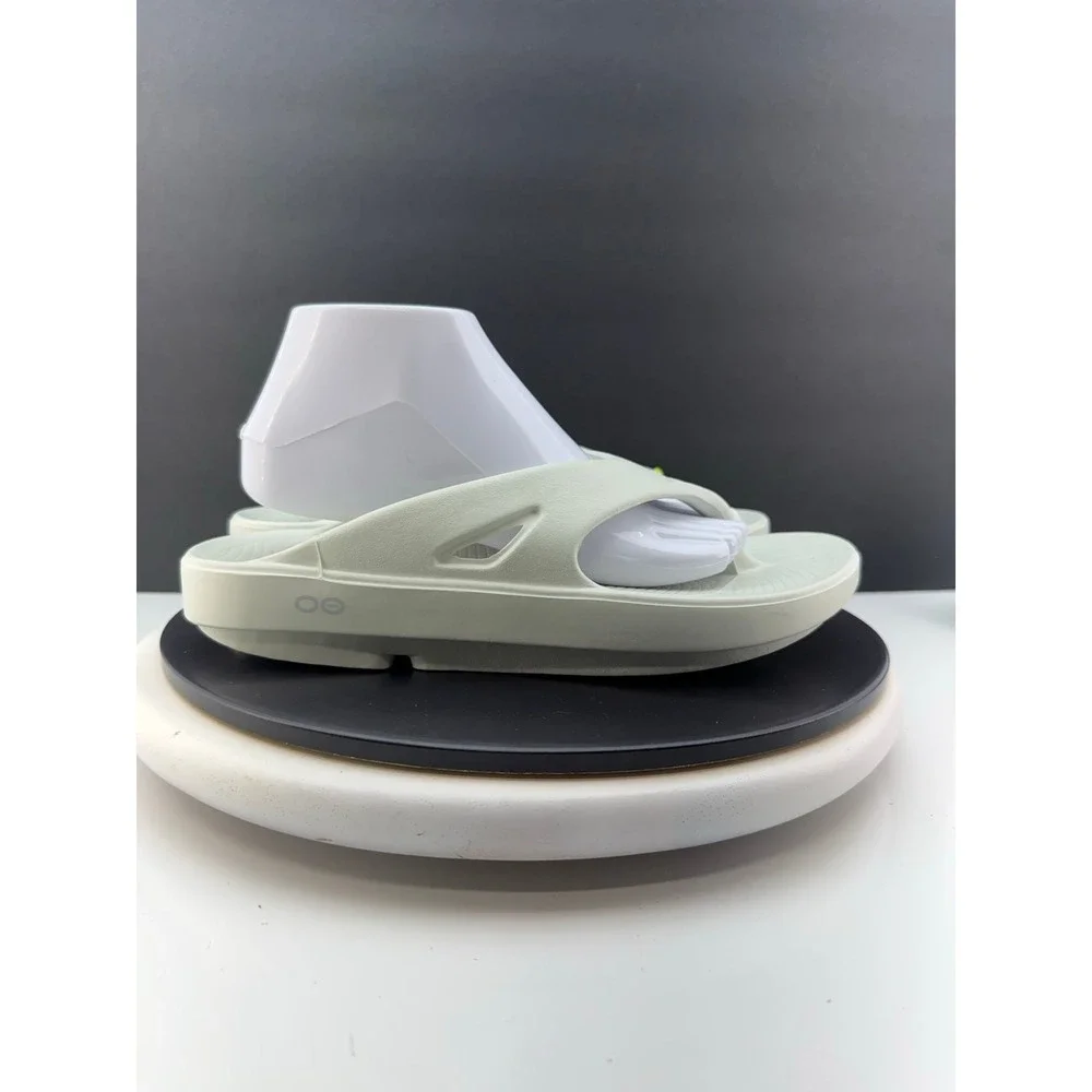 Oofos Ooriginal Mens Size 9 Cosmic Gray Original Recovery Sandals Slip On Shoes